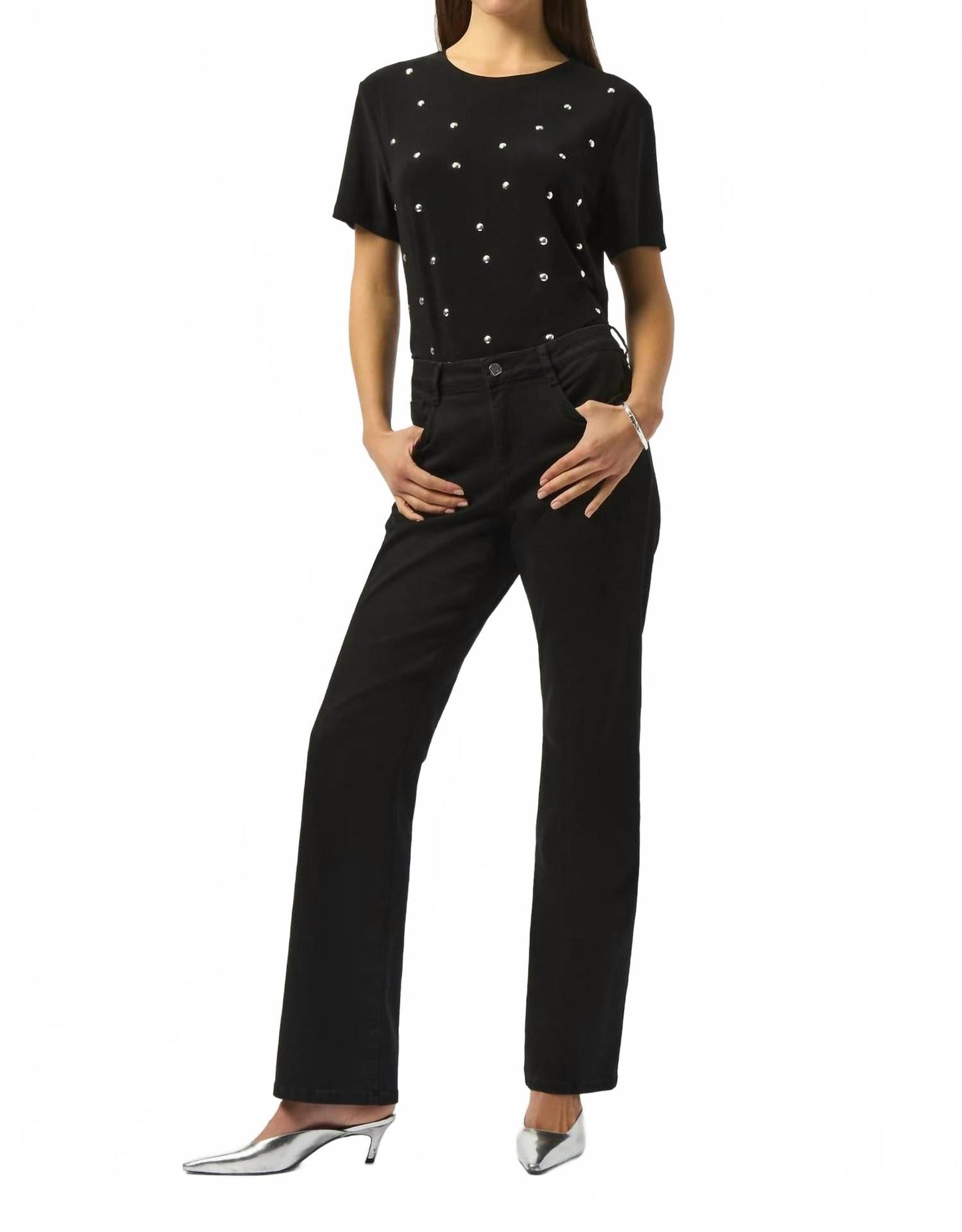 Jean color negro