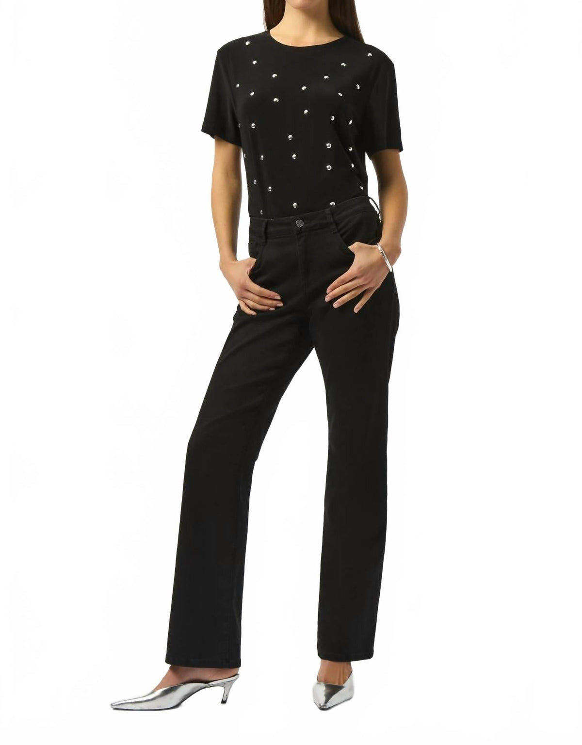 Jean color negro