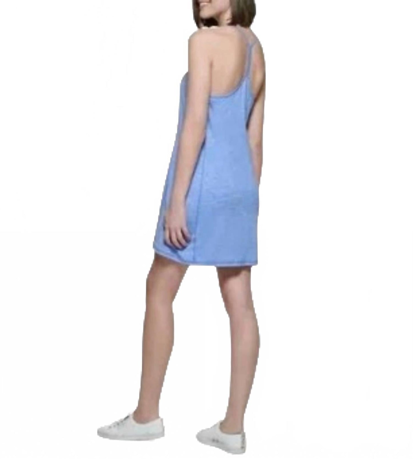 Vestido corto color azul