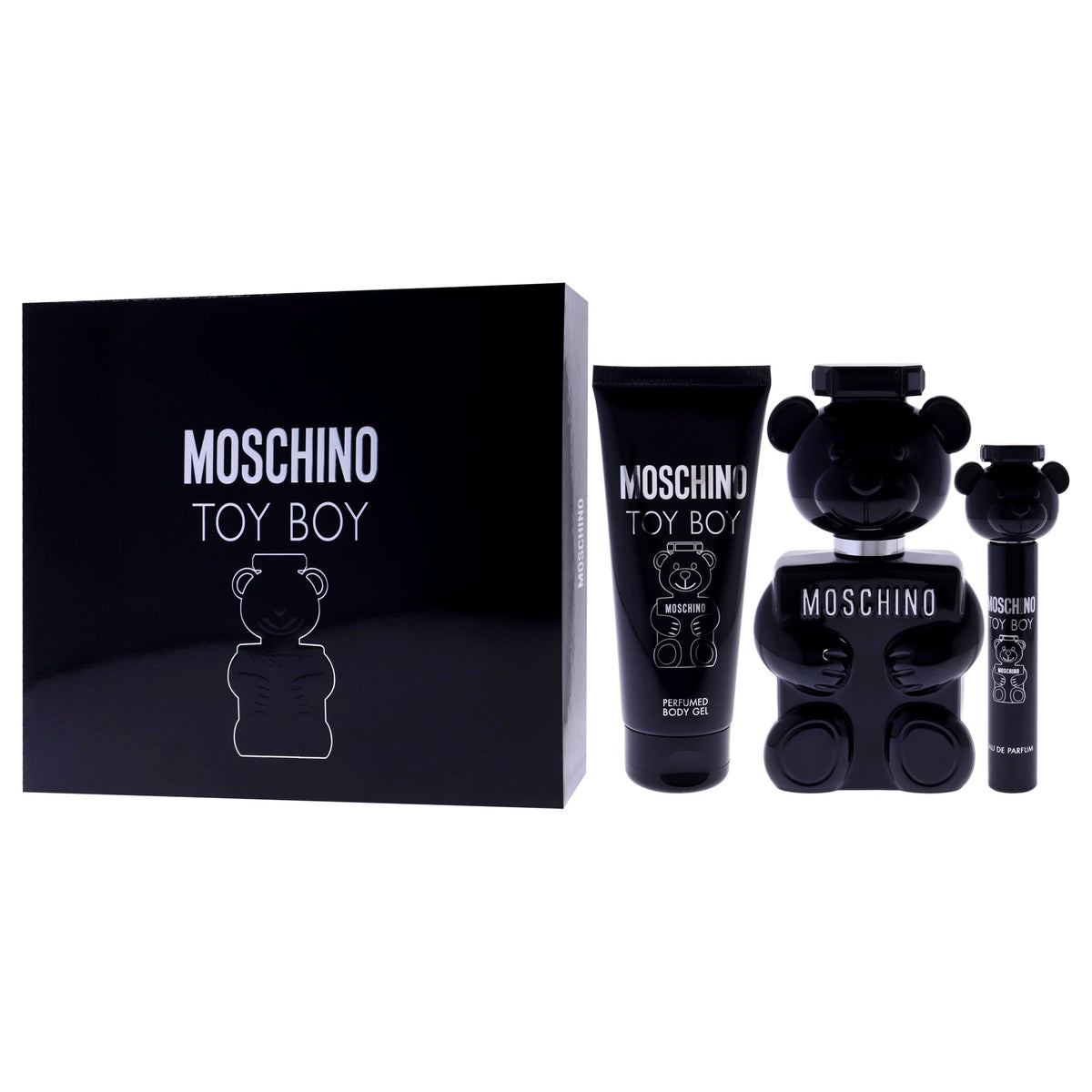 Set de fragancias de hombre (3 unidades) eau de parfum 3,4 oz + 0,34 oz