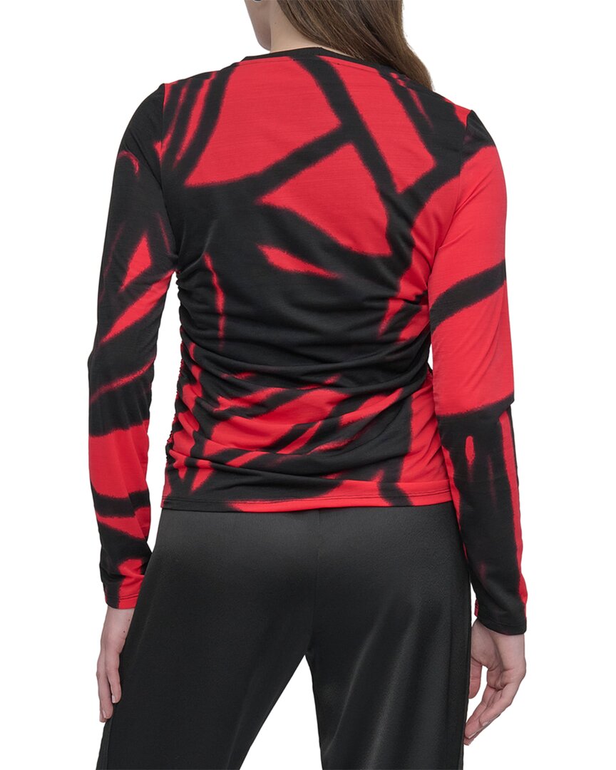 Top con estampado