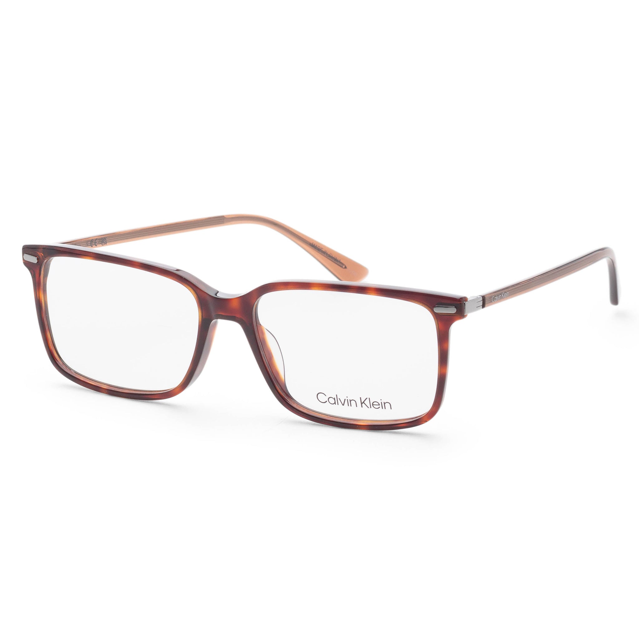 Montura para gafas de hombre 56 mm color café
