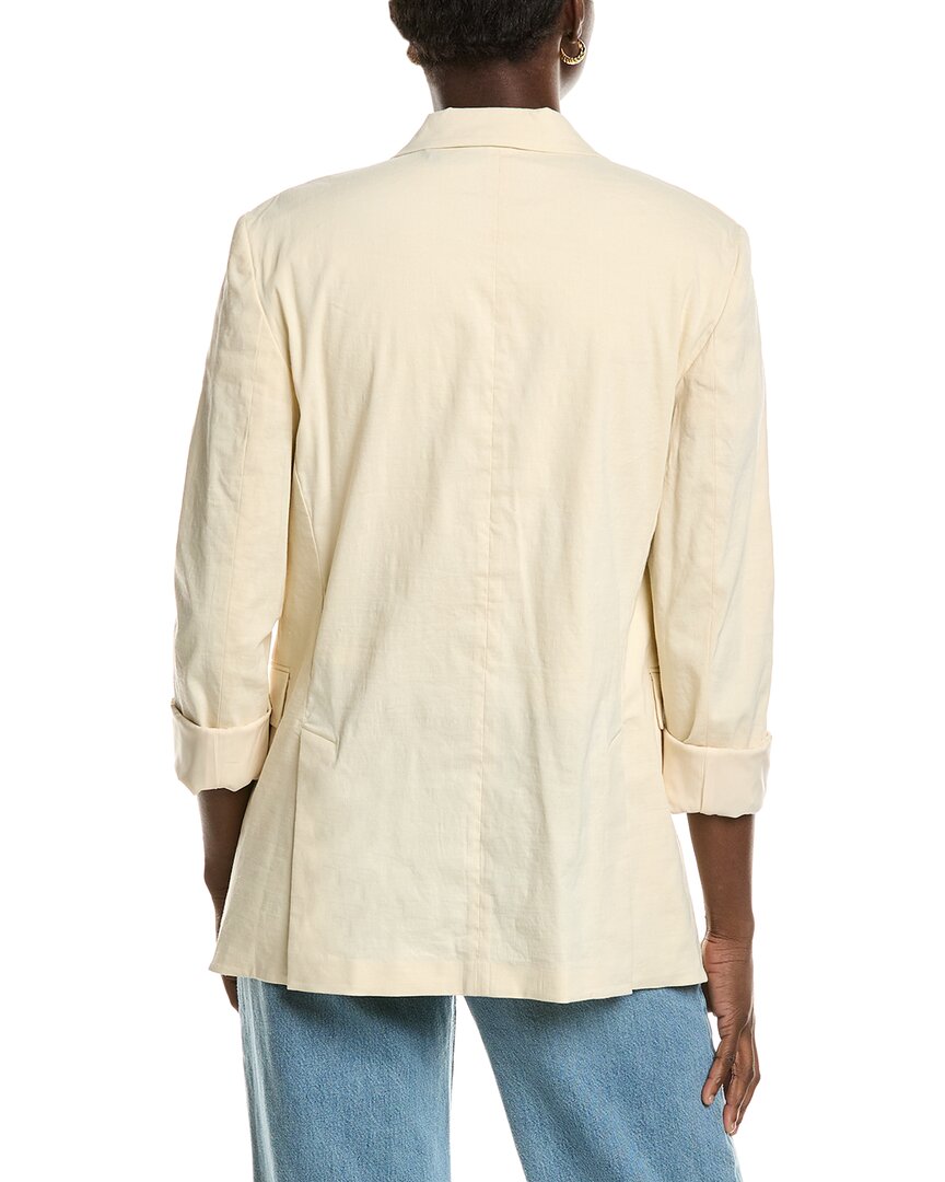 Chaqueta de mezcla de lino