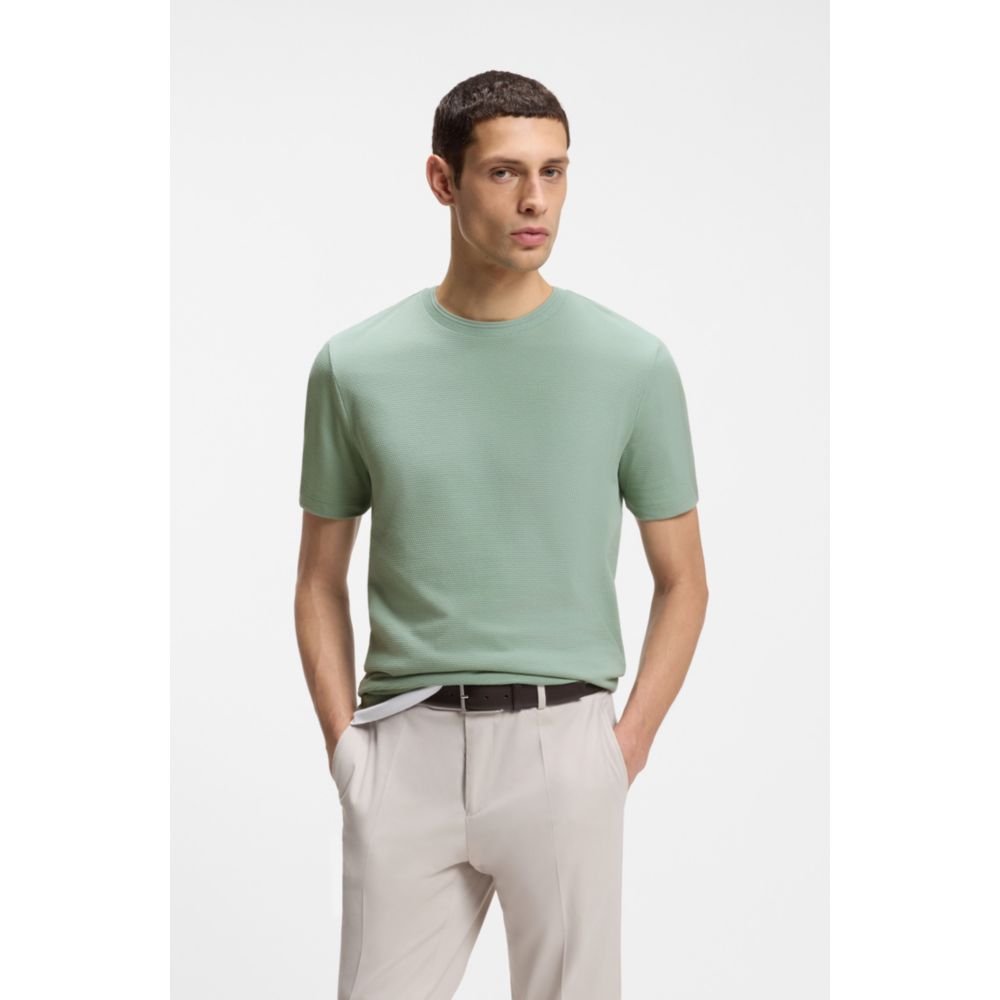 Camiseta de mezcla de algodón
