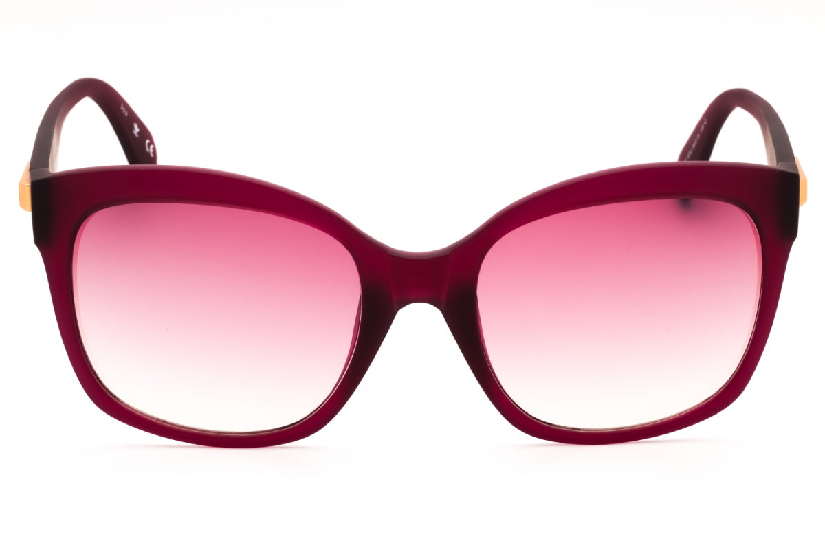 Gafas color rojo y vinotinto
