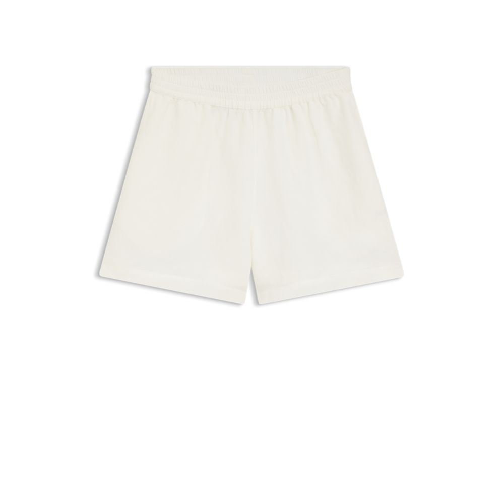 Short de corte amplio con bordado