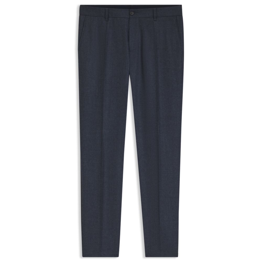 Pantalón de lana de corte ajustado