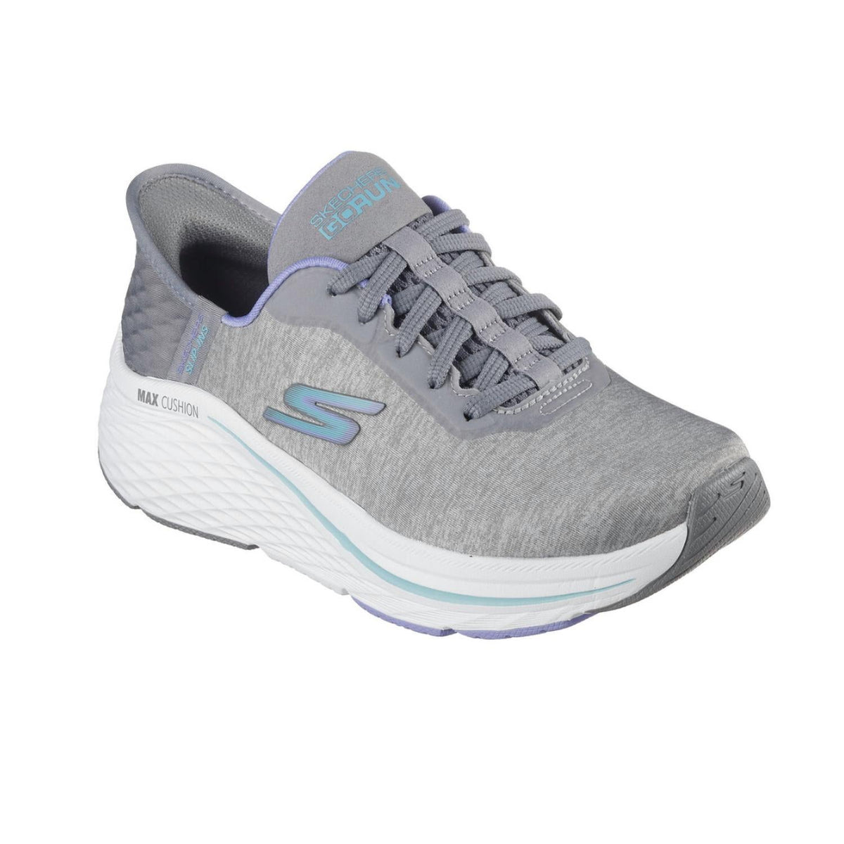 Tenis de mujer color azul y gris