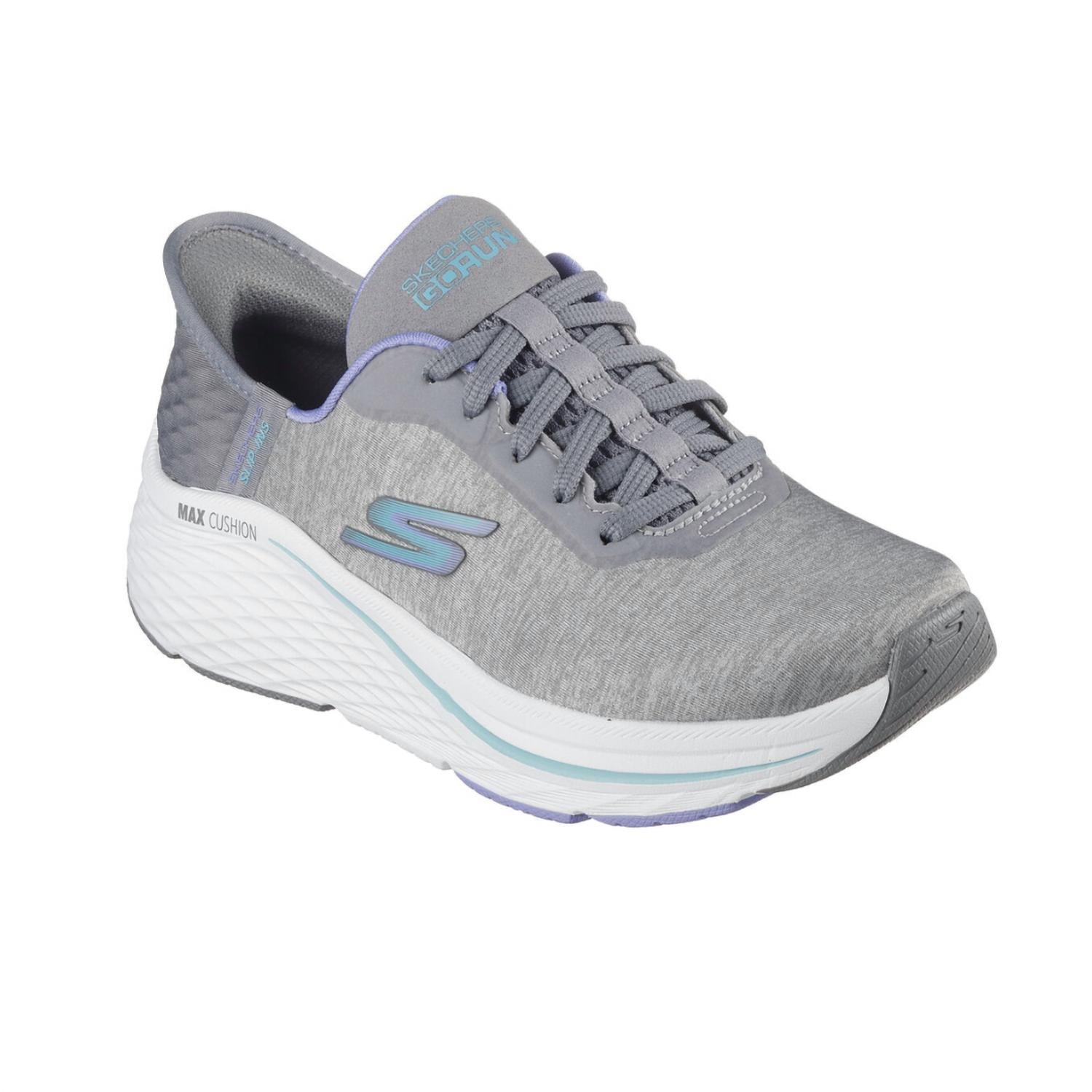 Tenis de mujer color azul y gris
