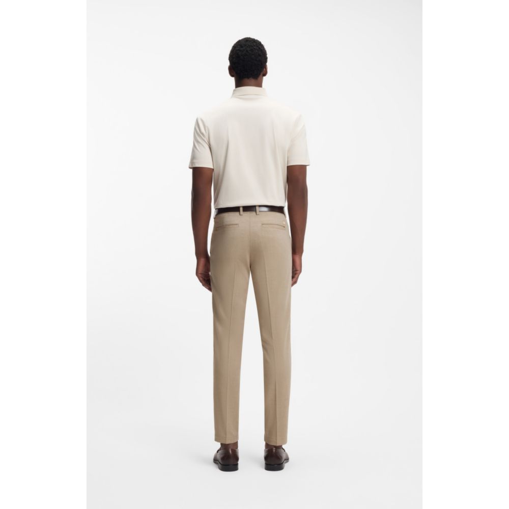 Pantalón de algodón de corte ajustado