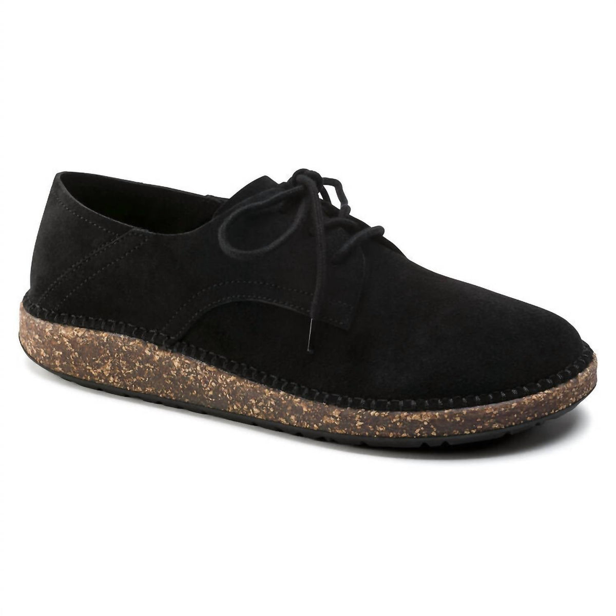 Zapatos de mujer con cordones color negro