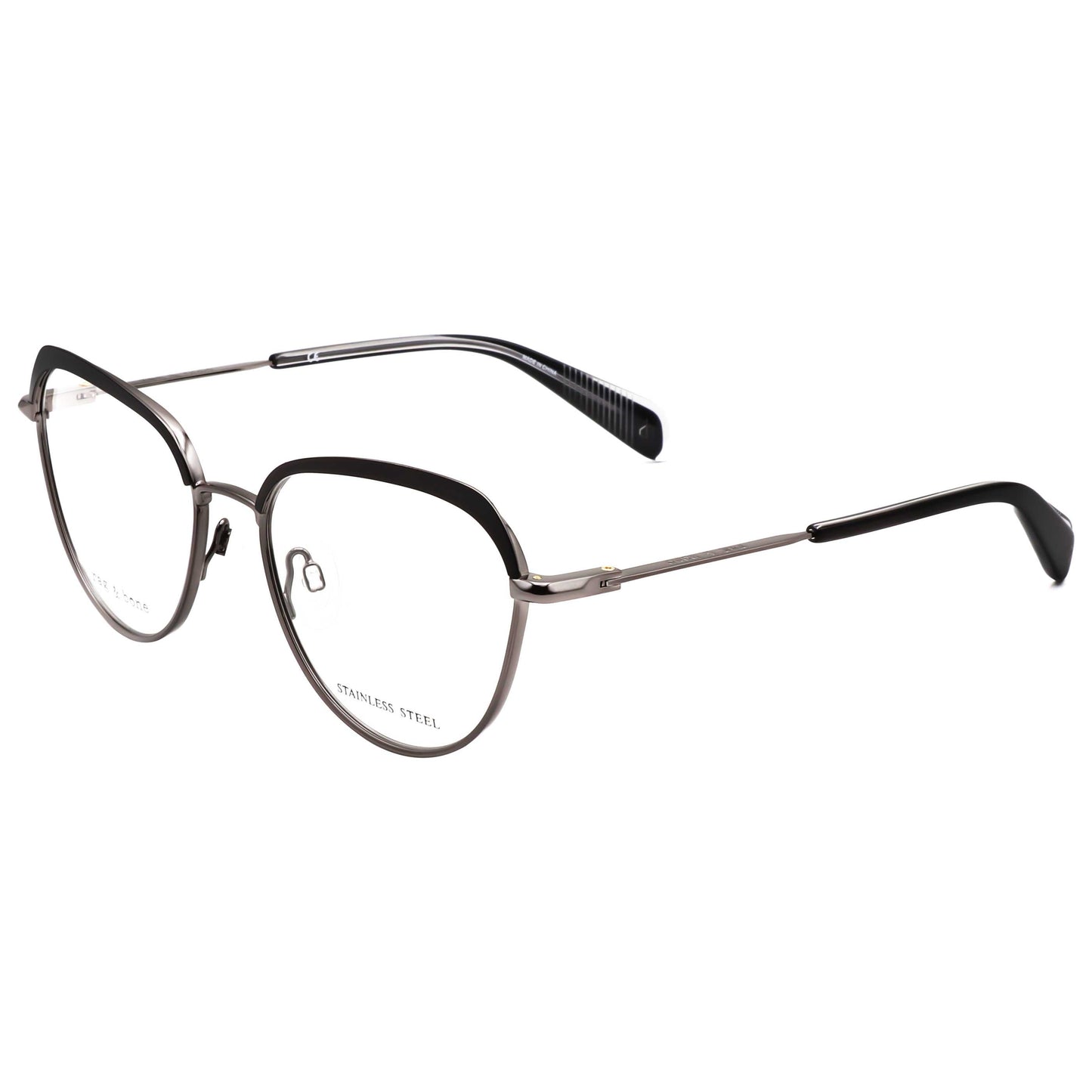 Montura para gafas de mujer 52 mm color negro