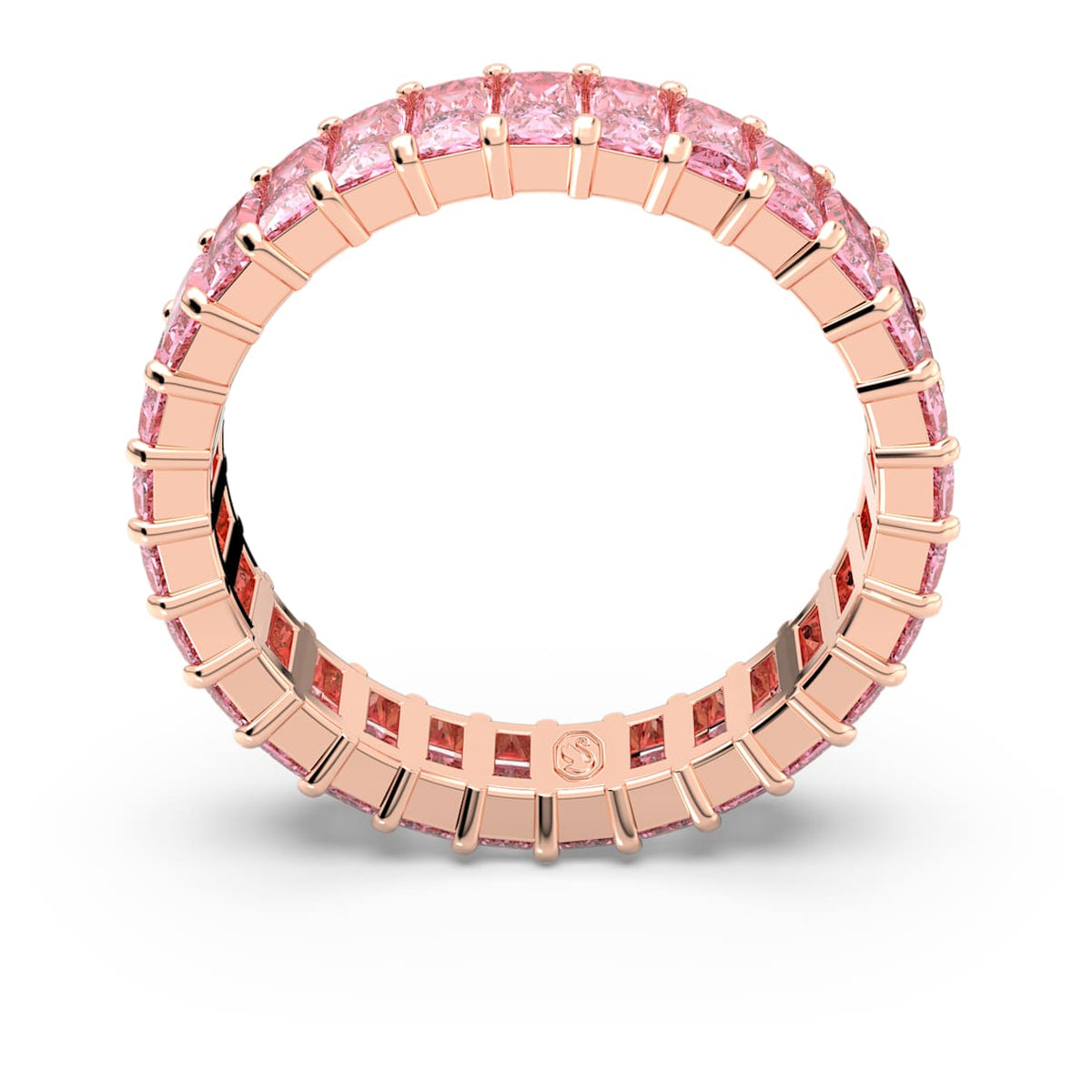 Anillo color oro rosa y rosado
