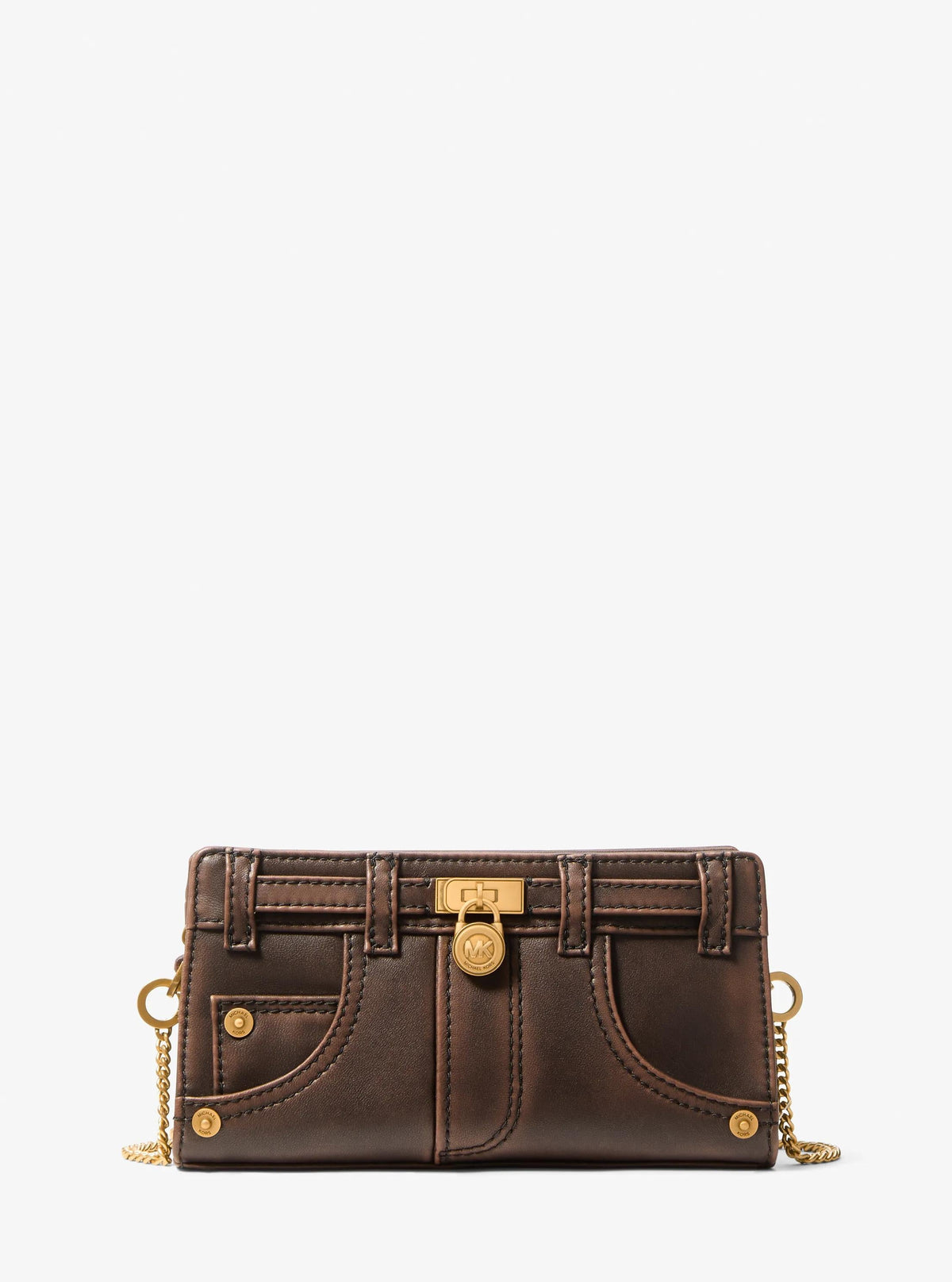 Bolso cruzado de cuero