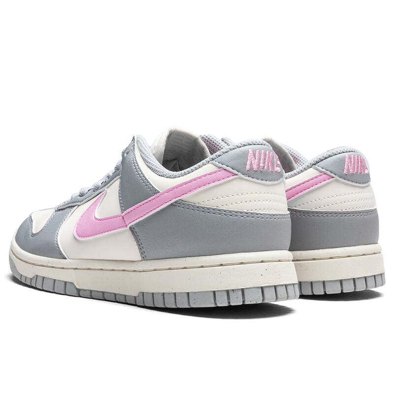 Calzado de mujer color gris y rosado