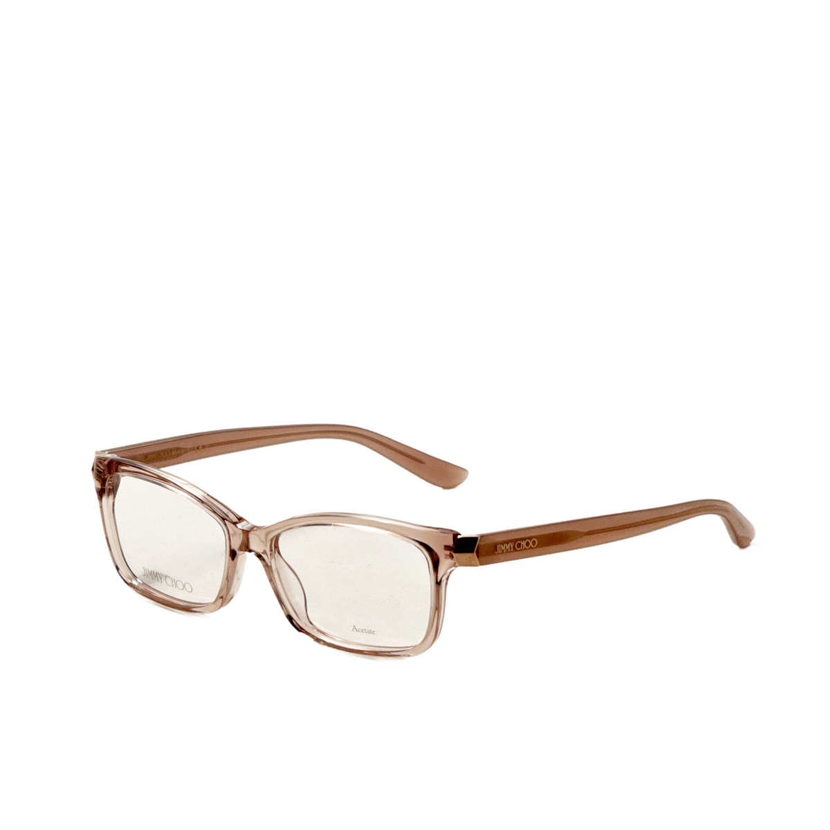 Montura para gafas de mujer 52 mm color beige