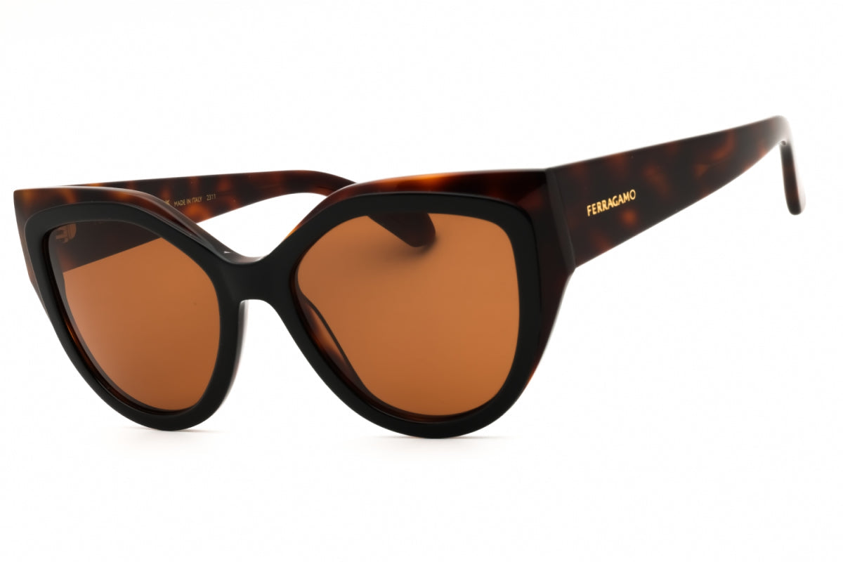 Gafas color negro y café