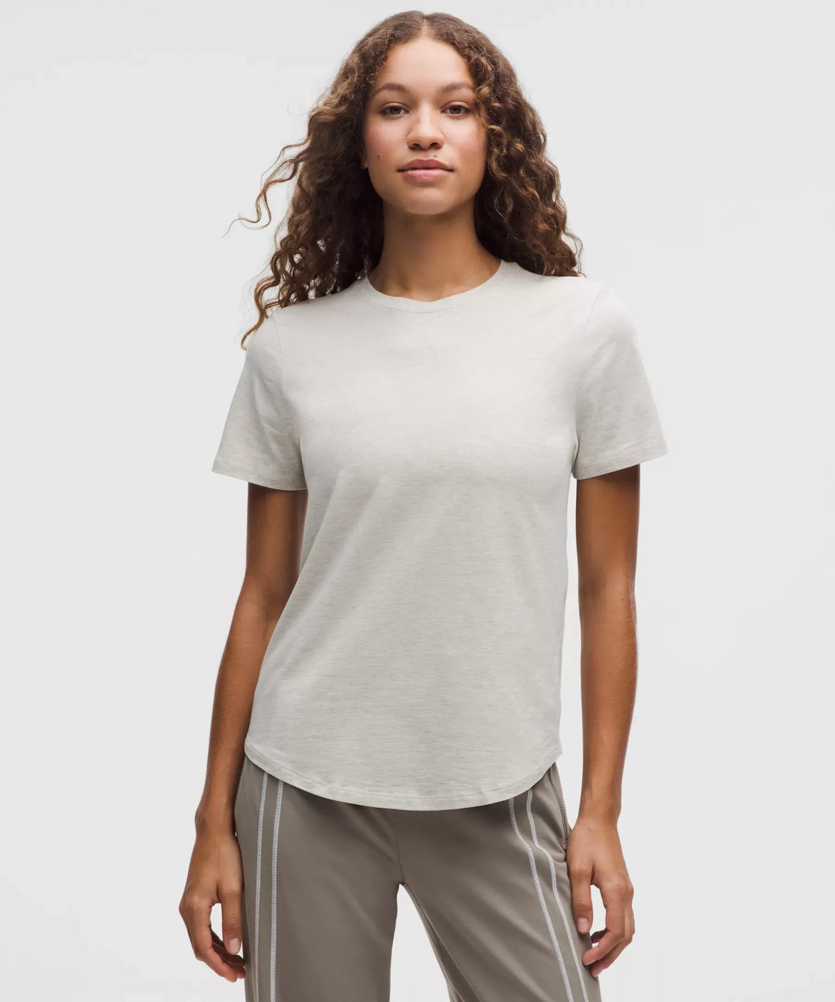 Camiseta con cuello redondo