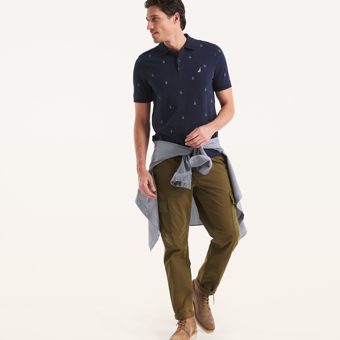Polo de hombre con estampado