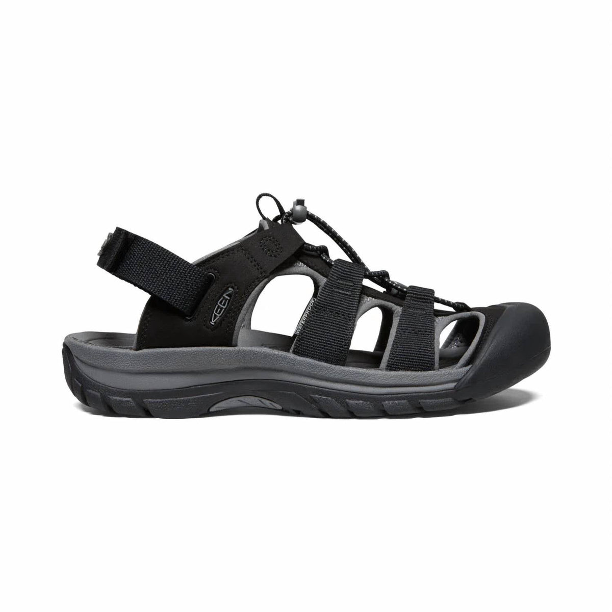 Sandalias de hombre color negro y gris