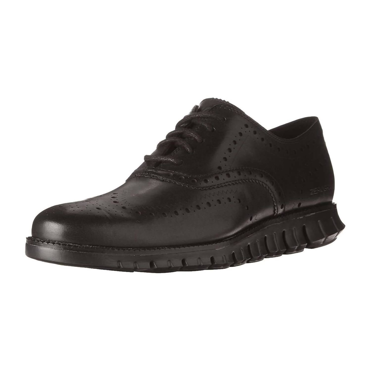 Zapatos de cordones de hombre color negro