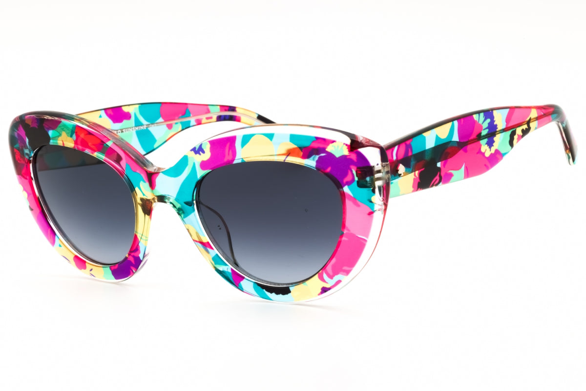 Gafas color gris oscuro y multicolor
