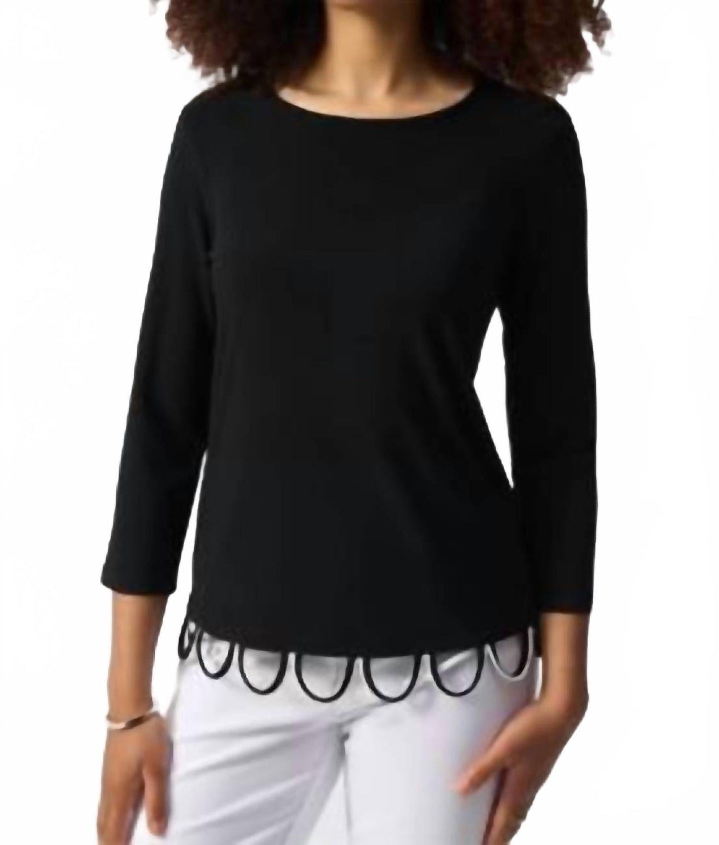 Top color negro