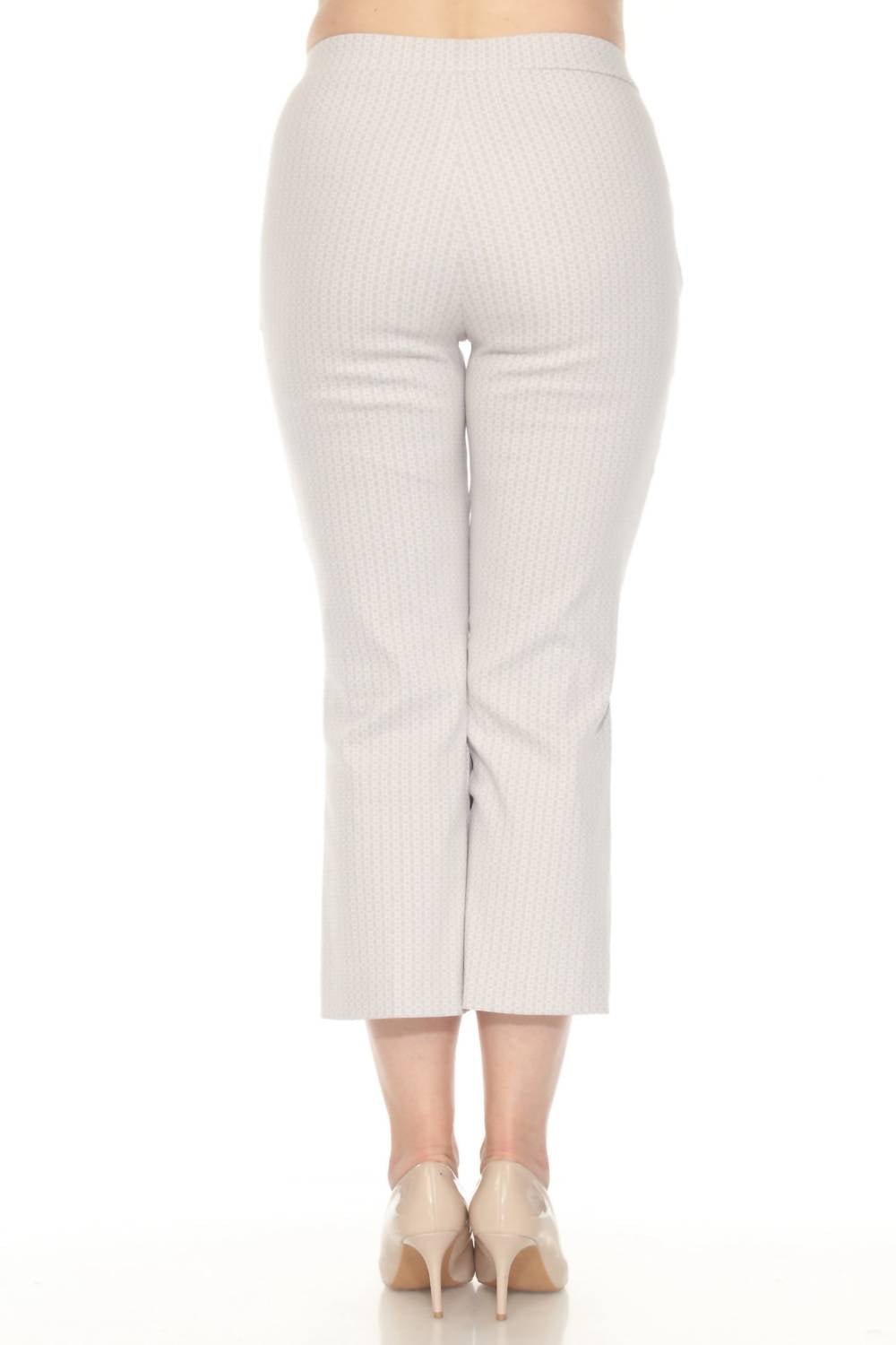 Pantalón color blanco y gris
