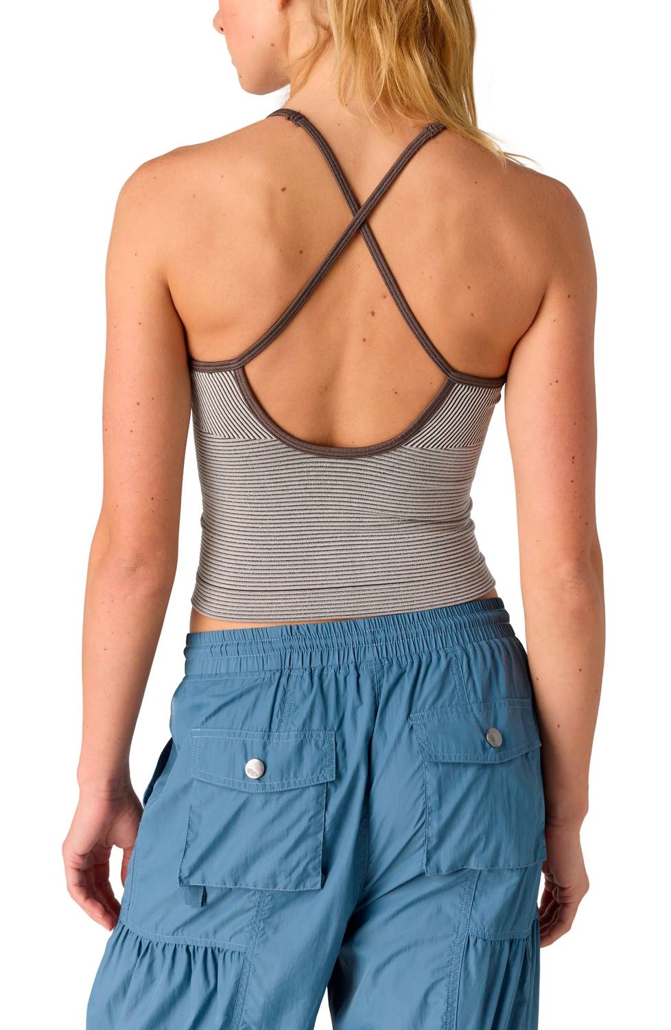 Top con pliegues
