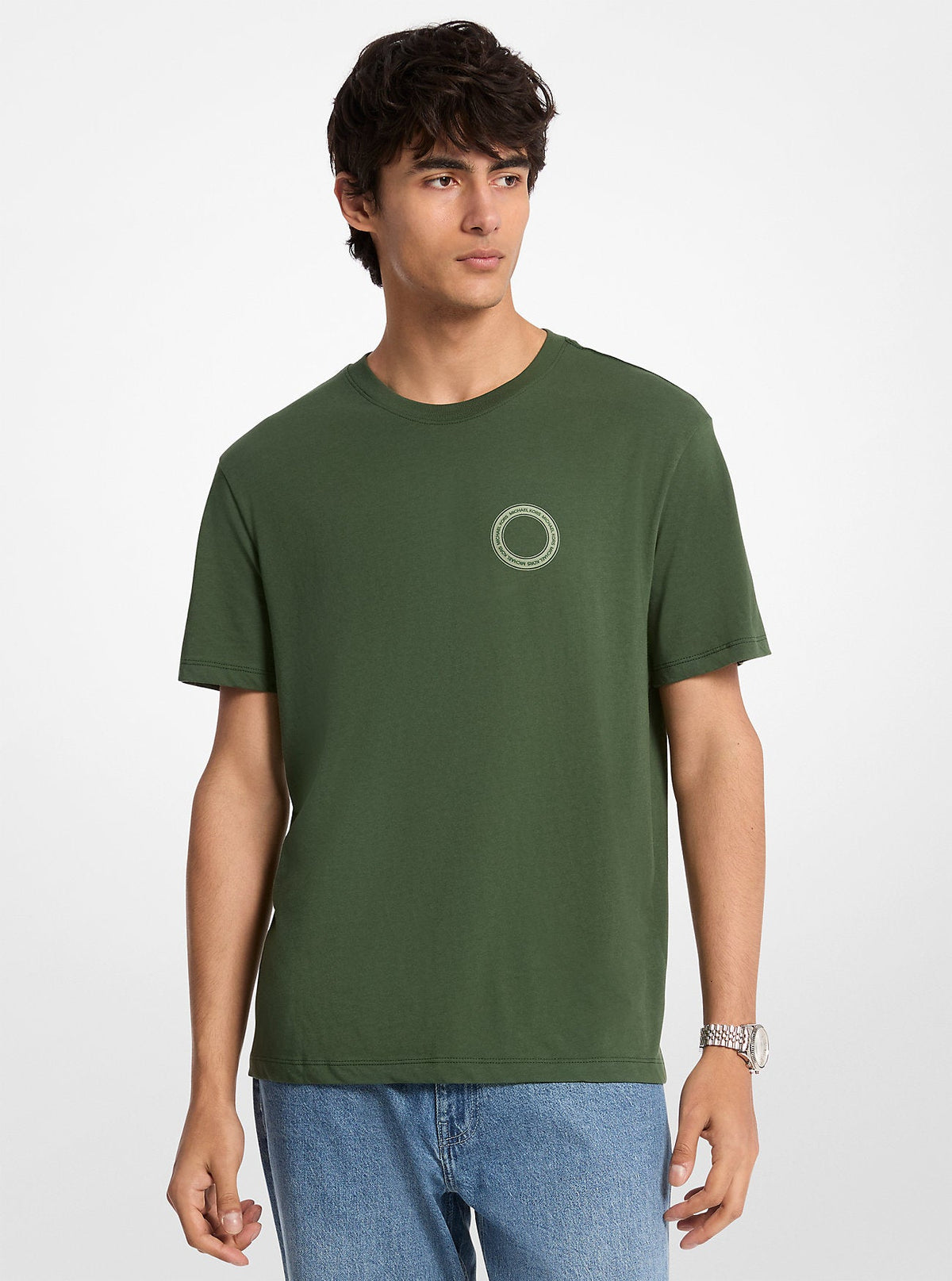 Camiseta de algodón con estampado