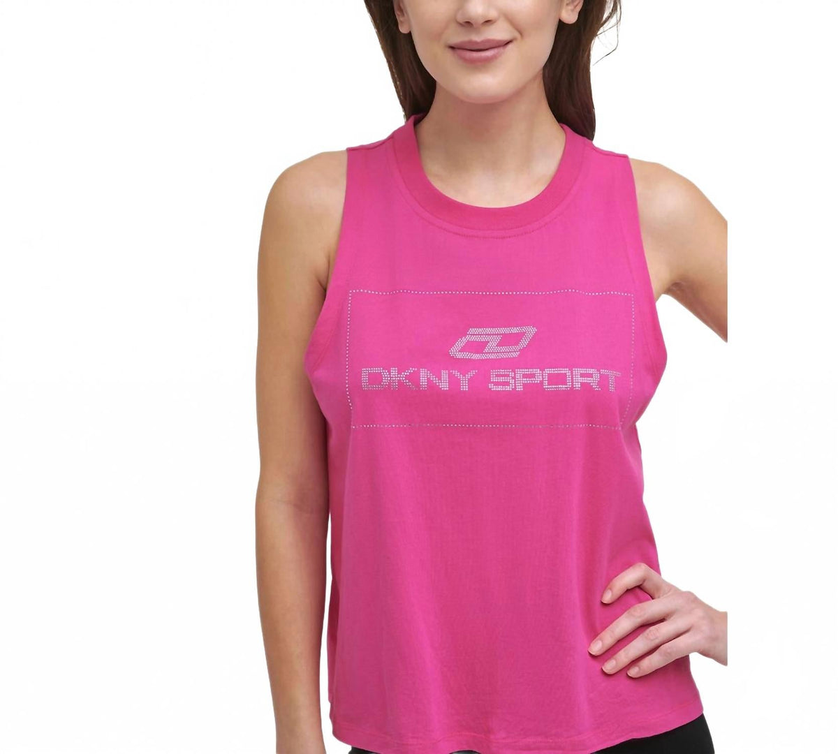 Camiseta sin mangas de algodón