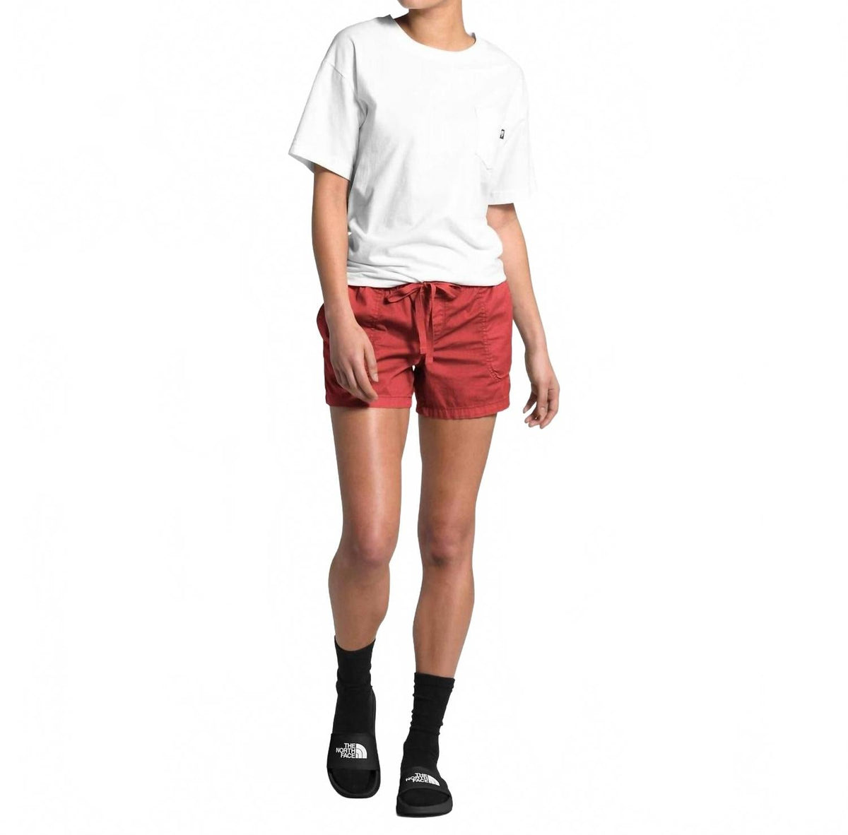Short color rojo