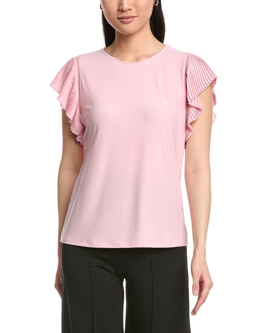 Top con pliegues