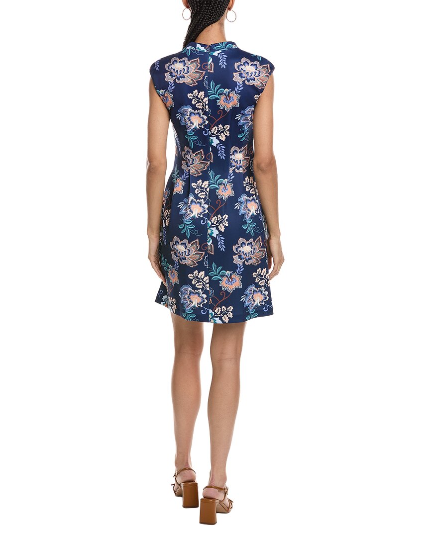 Vince Camuto Mini Vestido Estampado Sin Mangas