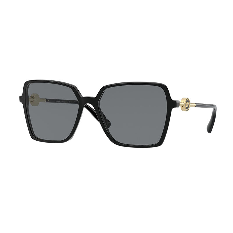 Gafas color gris oscuro y negro