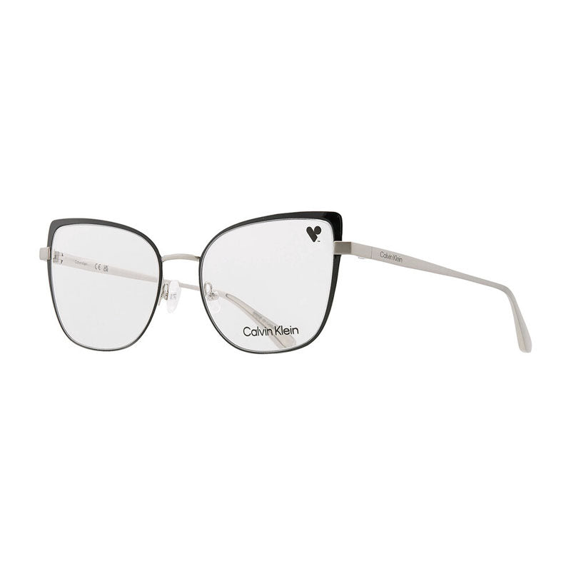 Gafas 54 mm color negro y plateado