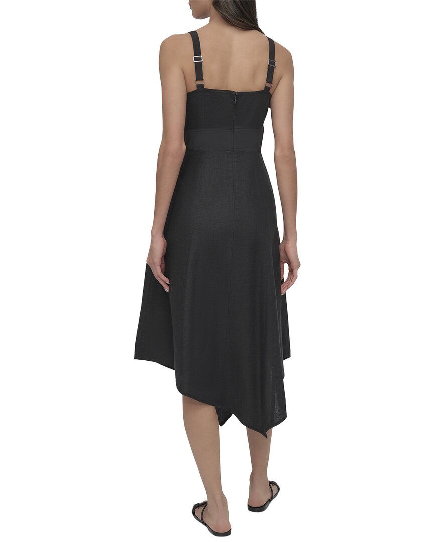 Vestido de mezcla de lino