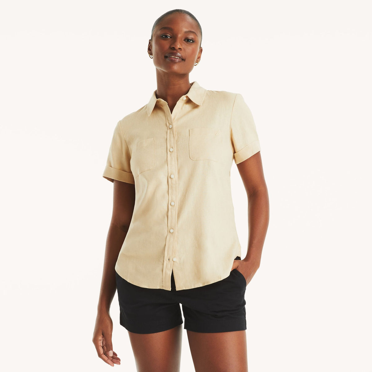 Camisa de mujer de lino