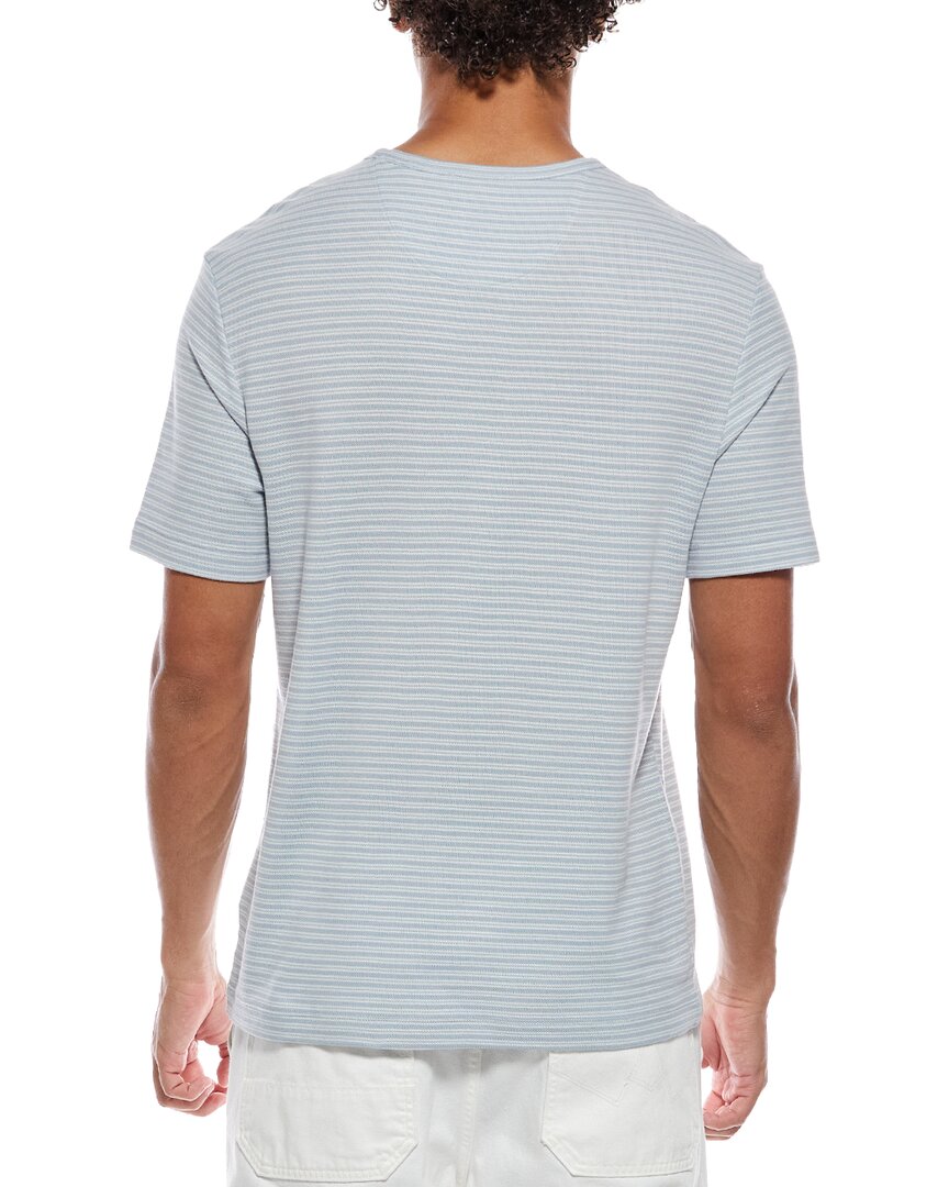 Vince Camiseta Cuello Redondo a Rayas