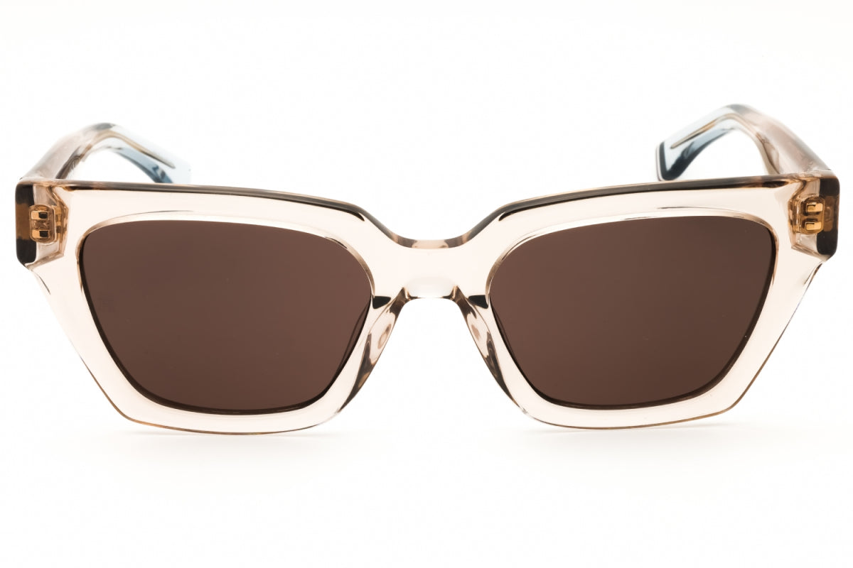 Gafas color café y beige