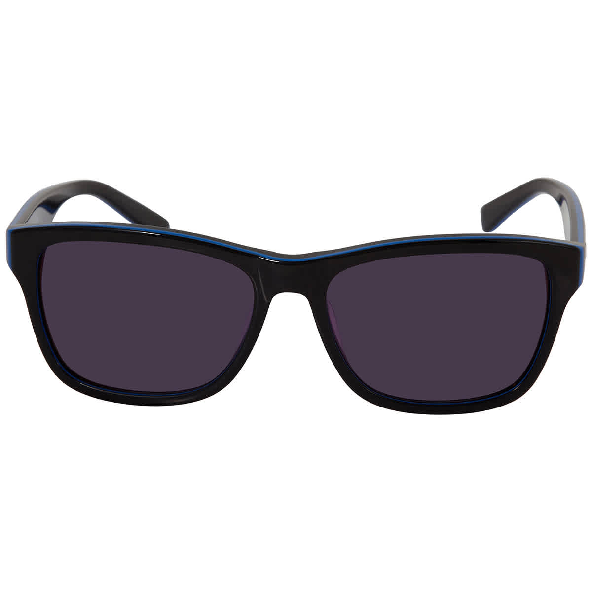 Gafas de sol unisex de montura cuadrada color gris