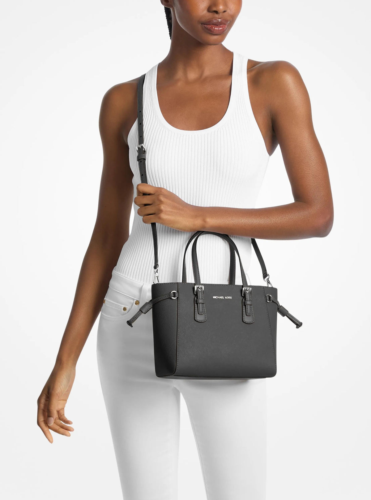 Bolso cruzado de cuero