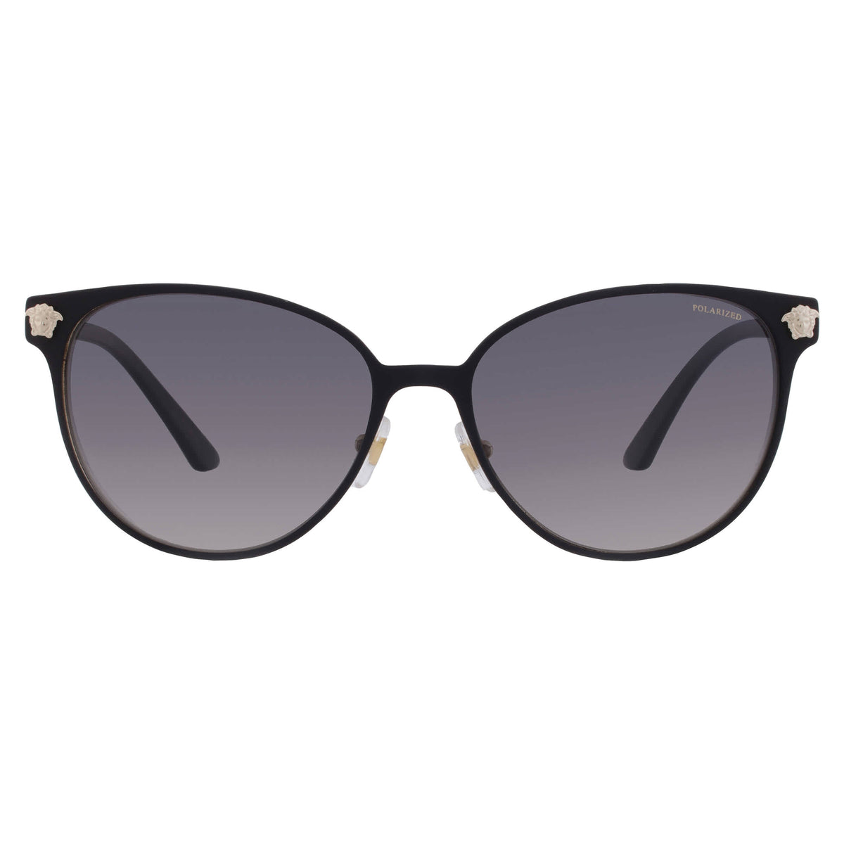 Gafas de sol de mujer de montura tipo gato color gris