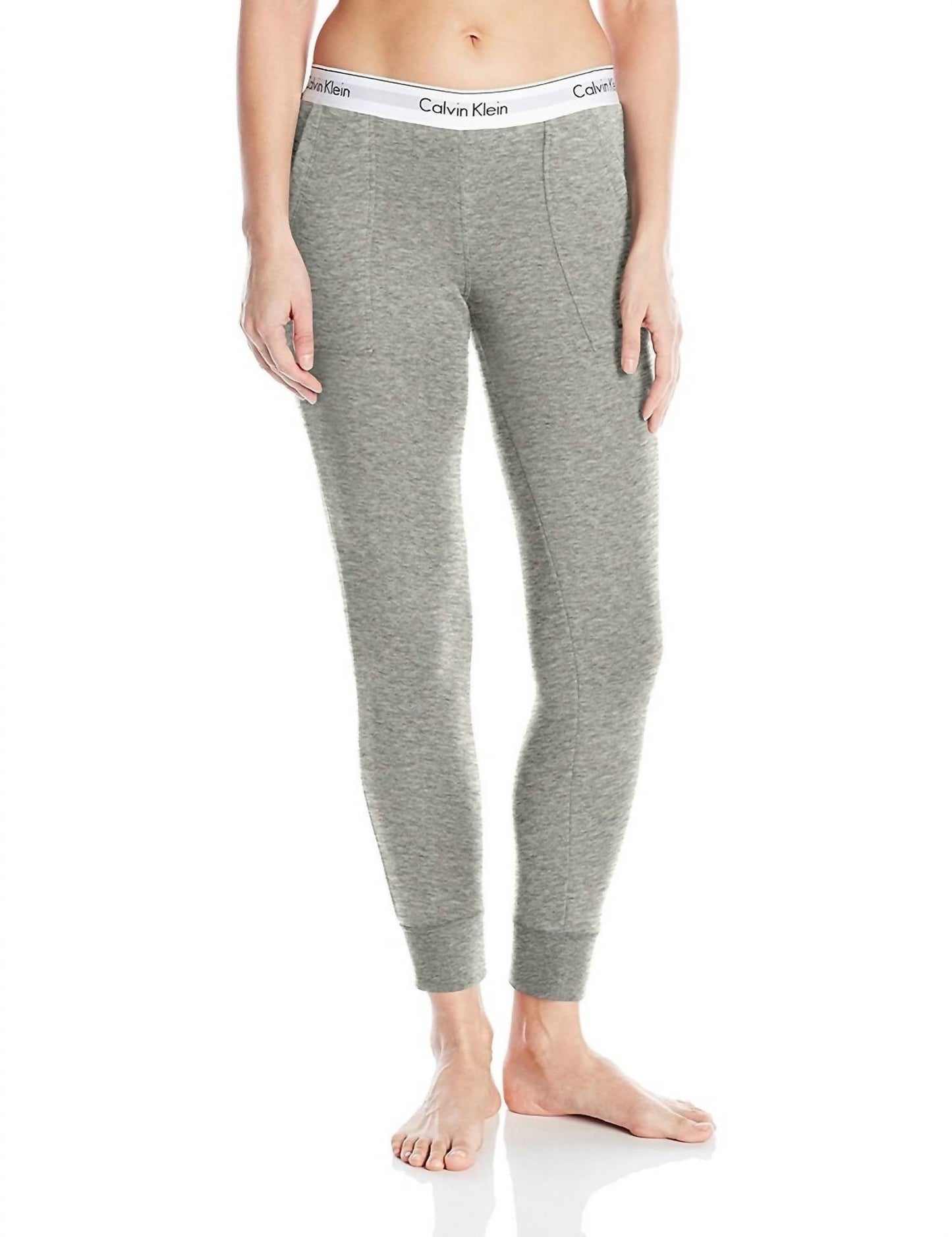 Pantalón deportivo de algodón color gris