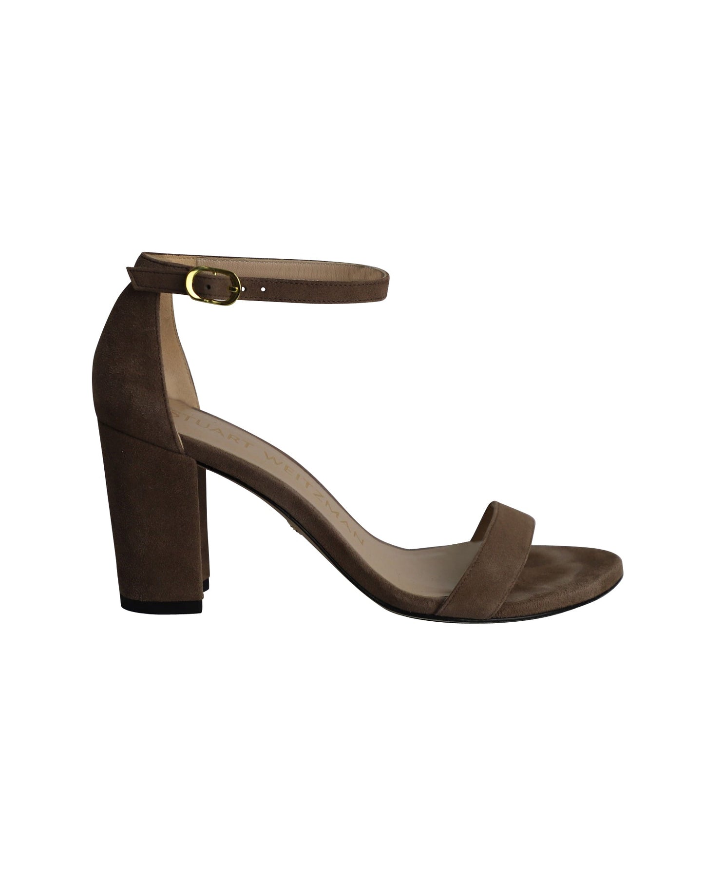 Sandalias de gamuza color café