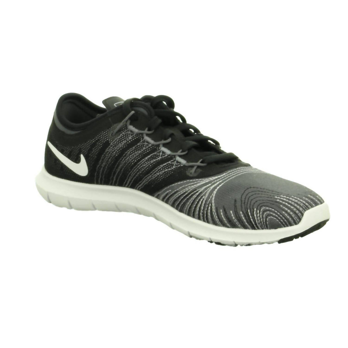 Zapatos de mujer color gris oscuro y negro y blanco