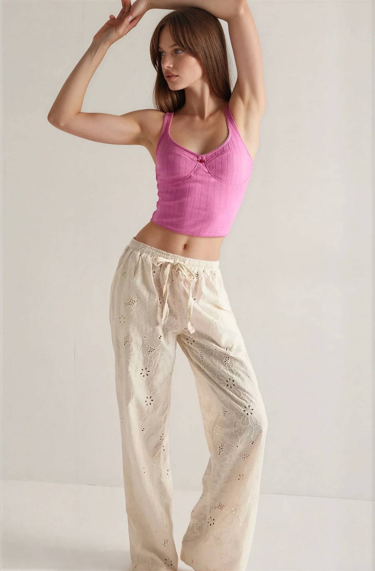 Pantalón color blanco