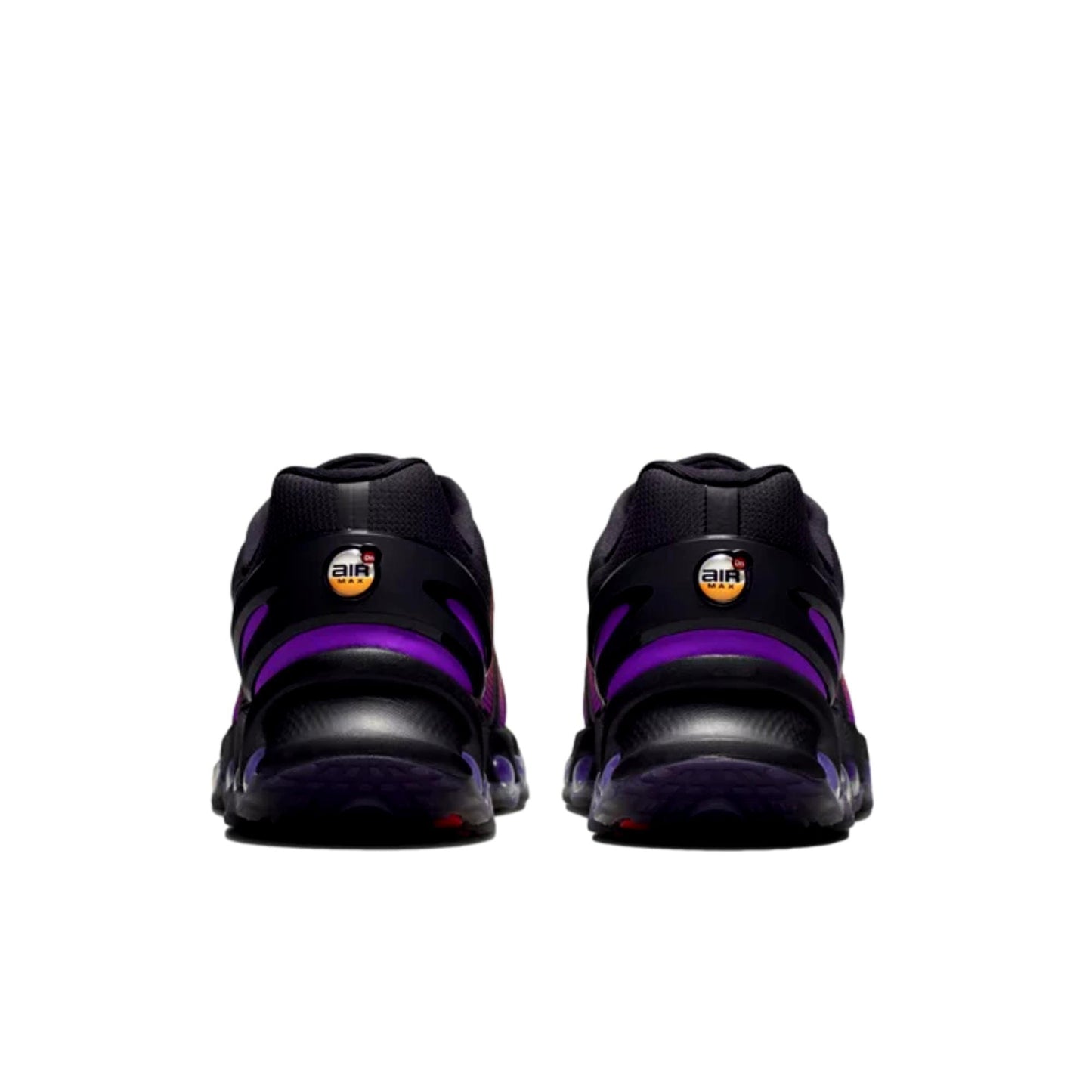 Calzado de hombre color negro y violeta