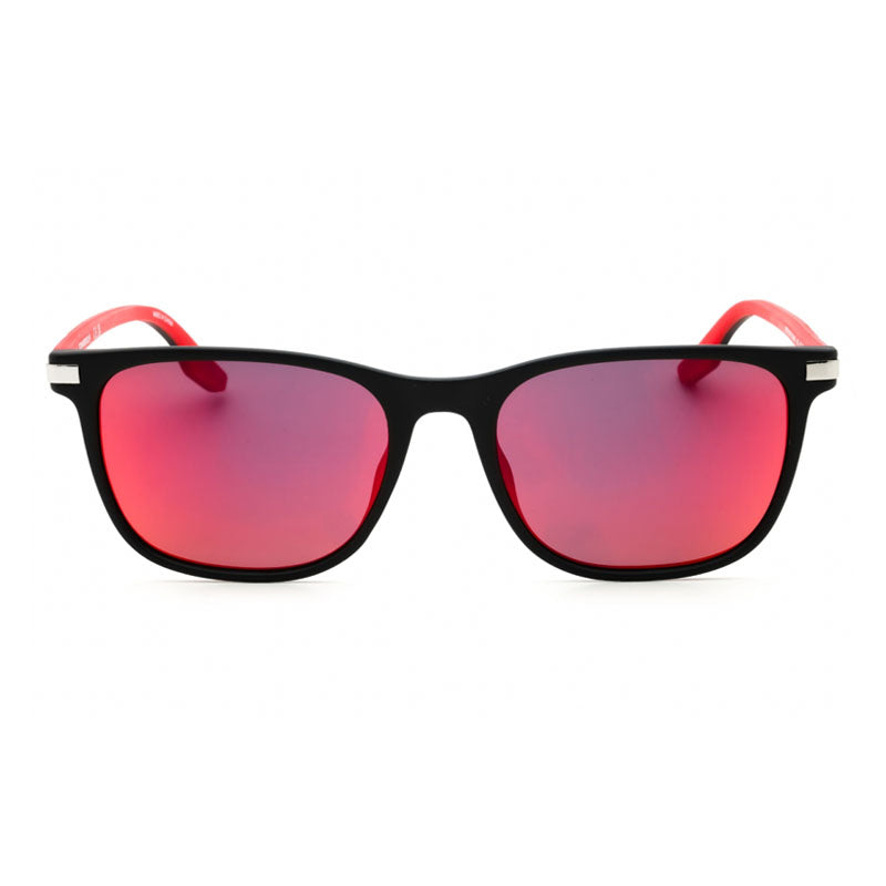 Gafas color negro y naranja