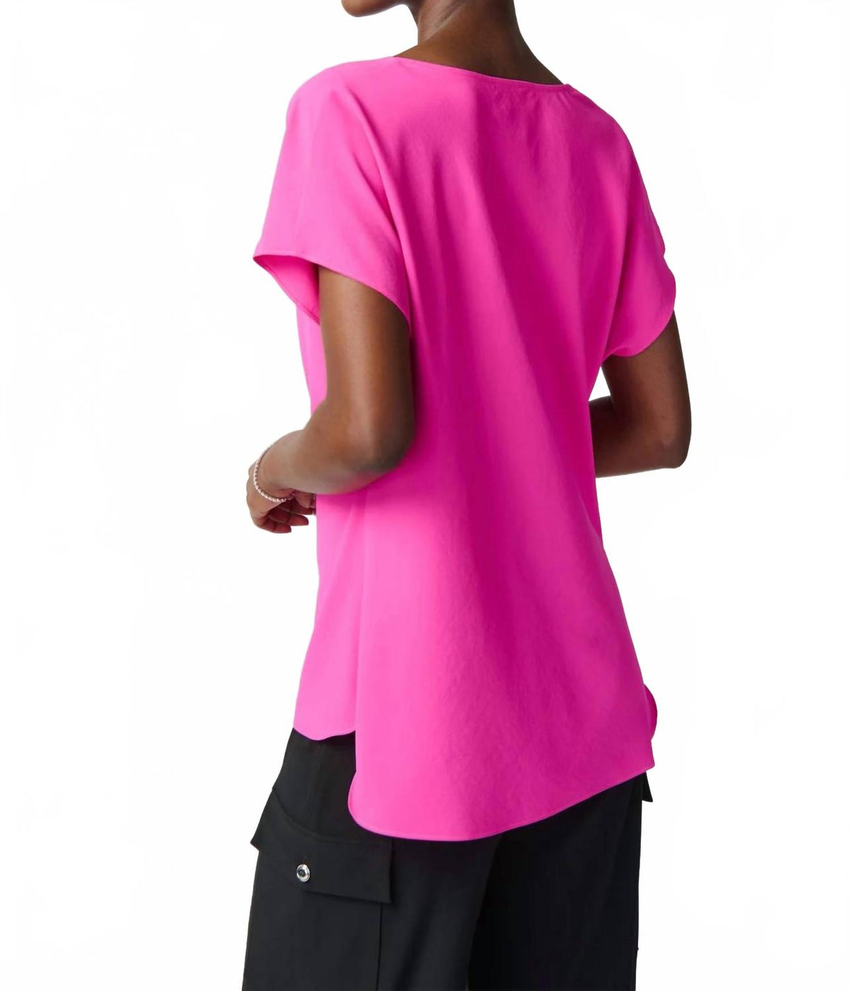 Top color rosado